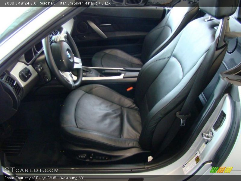 Titanium Silver Metallic / Black 2008 BMW Z4 3.0i Roadster