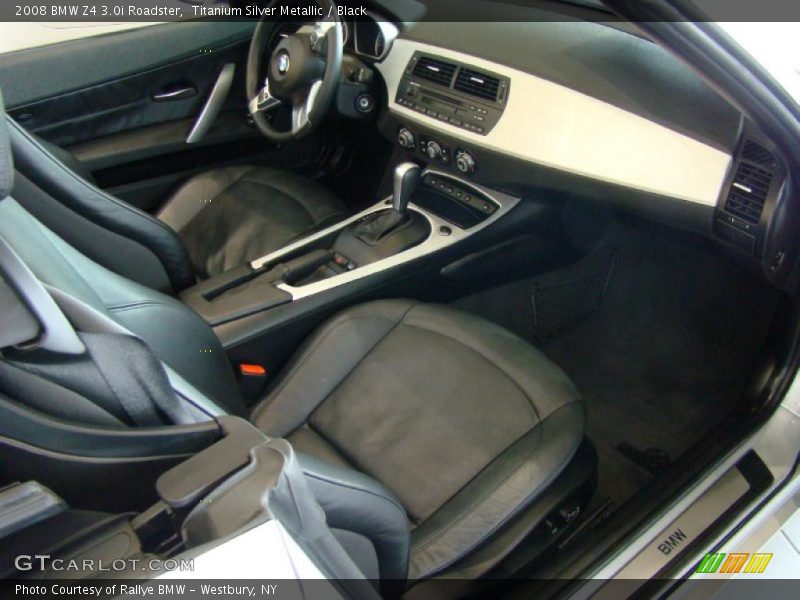 Titanium Silver Metallic / Black 2008 BMW Z4 3.0i Roadster