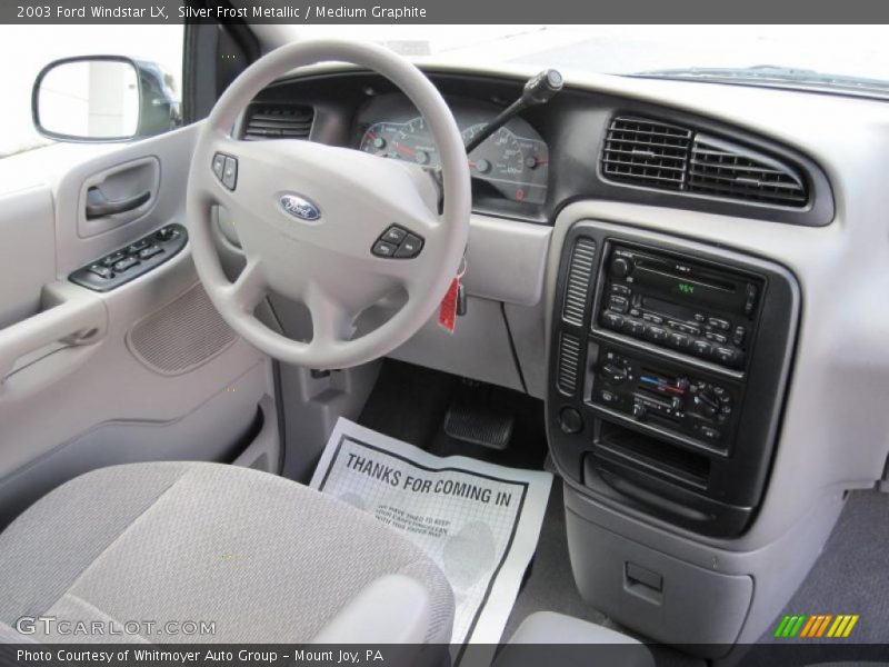 Silver Frost Metallic / Medium Graphite 2003 Ford Windstar LX