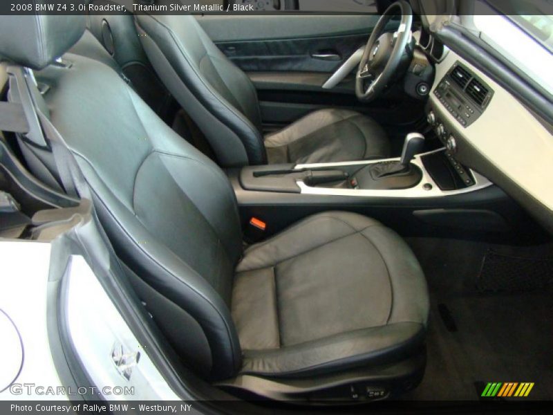 Titanium Silver Metallic / Black 2008 BMW Z4 3.0i Roadster