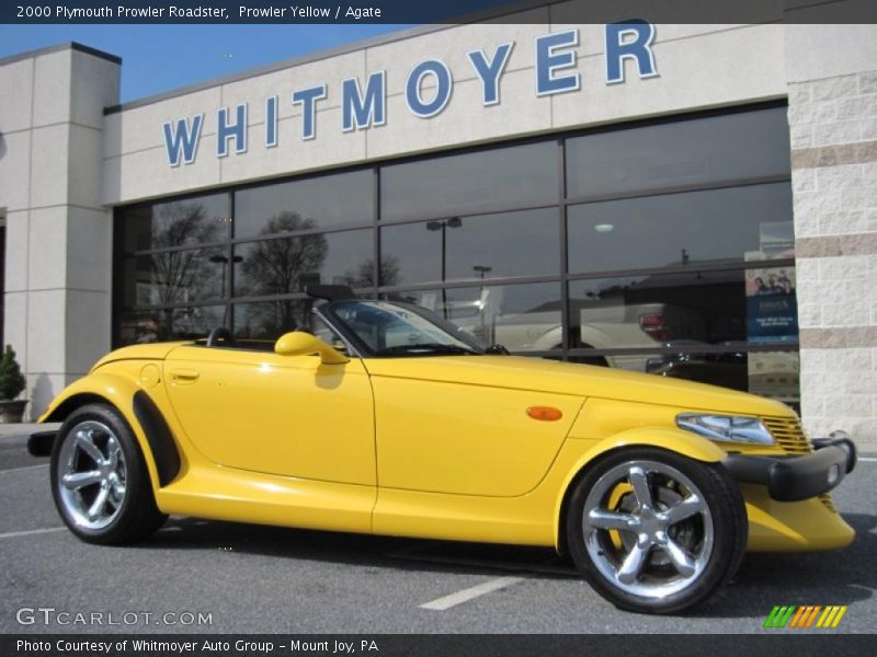 Prowler Yellow / Agate 2000 Plymouth Prowler Roadster