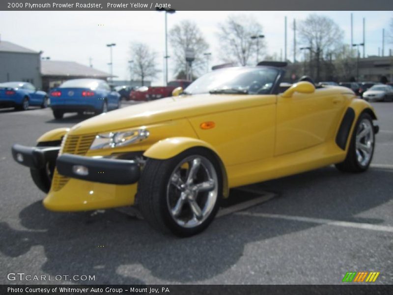 Prowler Yellow / Agate 2000 Plymouth Prowler Roadster