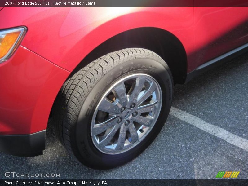 Redfire Metallic / Camel 2007 Ford Edge SEL Plus