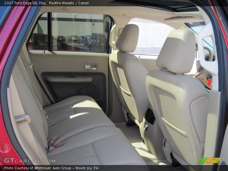 Redfire Metallic / Camel 2007 Ford Edge SEL Plus