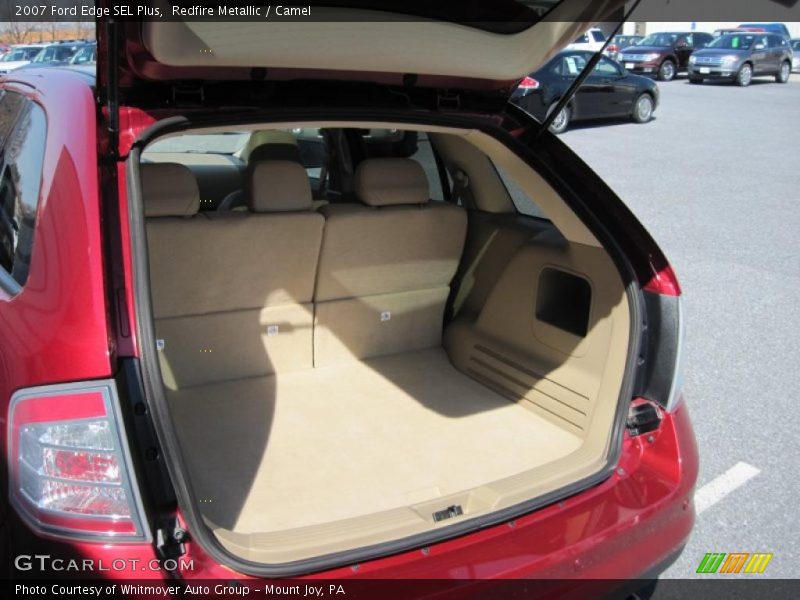 Redfire Metallic / Camel 2007 Ford Edge SEL Plus