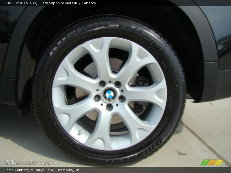 Black Sapphire Metallic / Tobacco 2007 BMW X5 4.8i