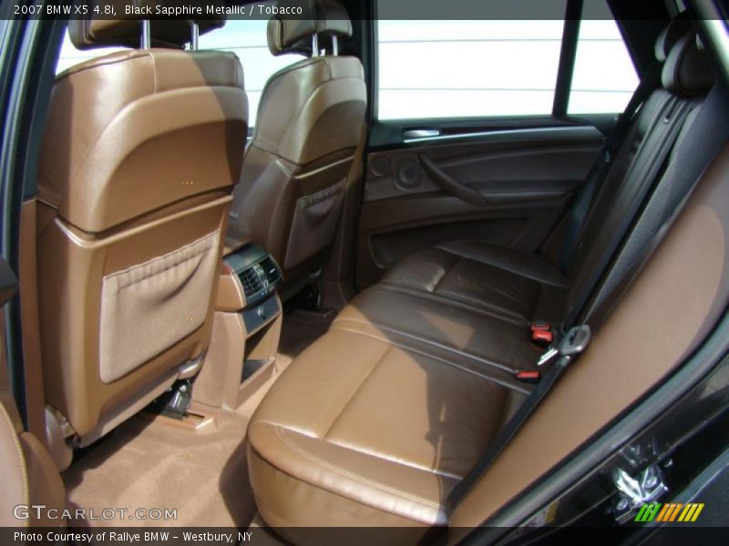 Black Sapphire Metallic / Tobacco 2007 BMW X5 4.8i