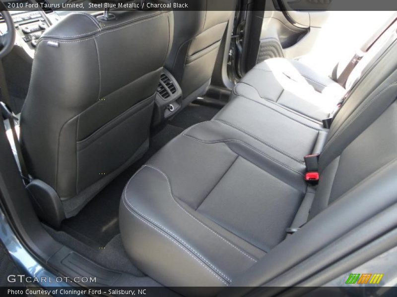 Steel Blue Metallic / Charcoal Black 2010 Ford Taurus Limited