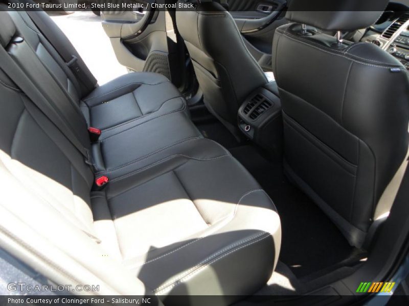 Steel Blue Metallic / Charcoal Black 2010 Ford Taurus Limited