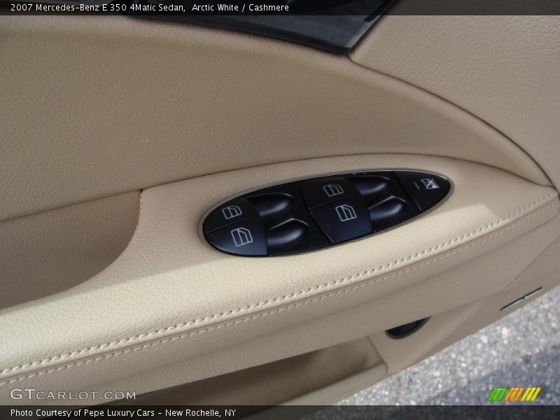 Arctic White / Cashmere 2007 Mercedes-Benz E 350 4Matic Sedan