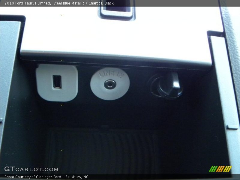 Steel Blue Metallic / Charcoal Black 2010 Ford Taurus Limited