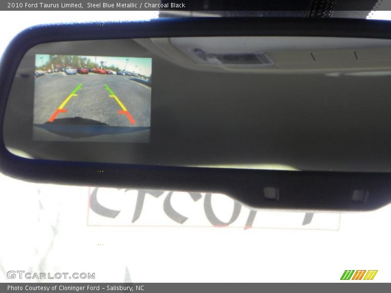 Steel Blue Metallic / Charcoal Black 2010 Ford Taurus Limited