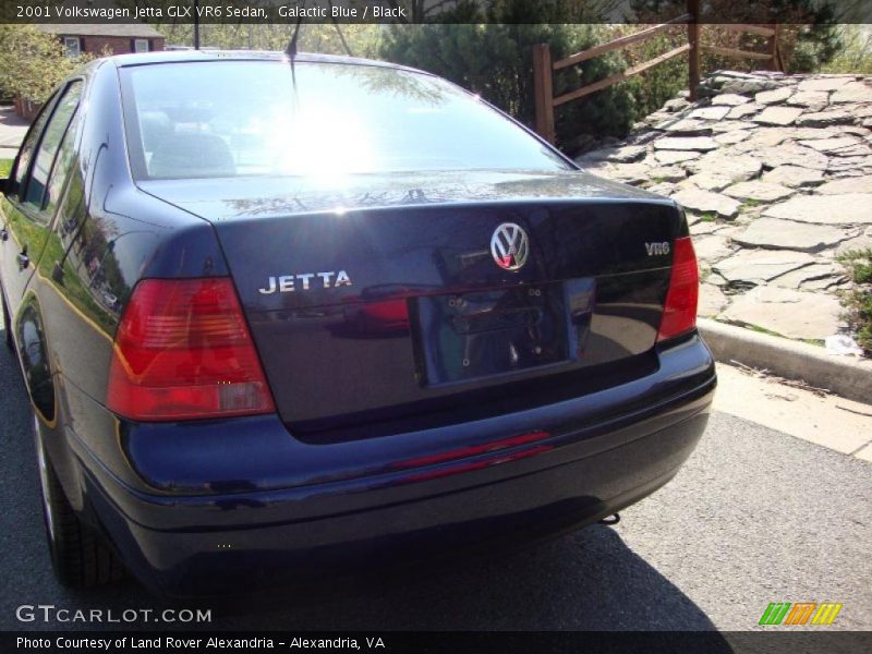 Galactic Blue / Black 2001 Volkswagen Jetta GLX VR6 Sedan