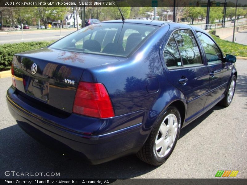 Galactic Blue / Black 2001 Volkswagen Jetta GLX VR6 Sedan