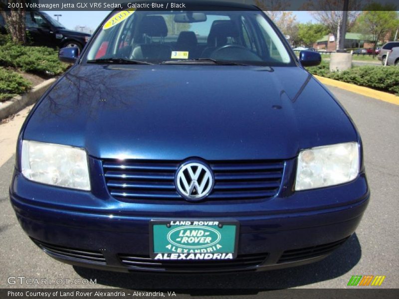 Galactic Blue / Black 2001 Volkswagen Jetta GLX VR6 Sedan