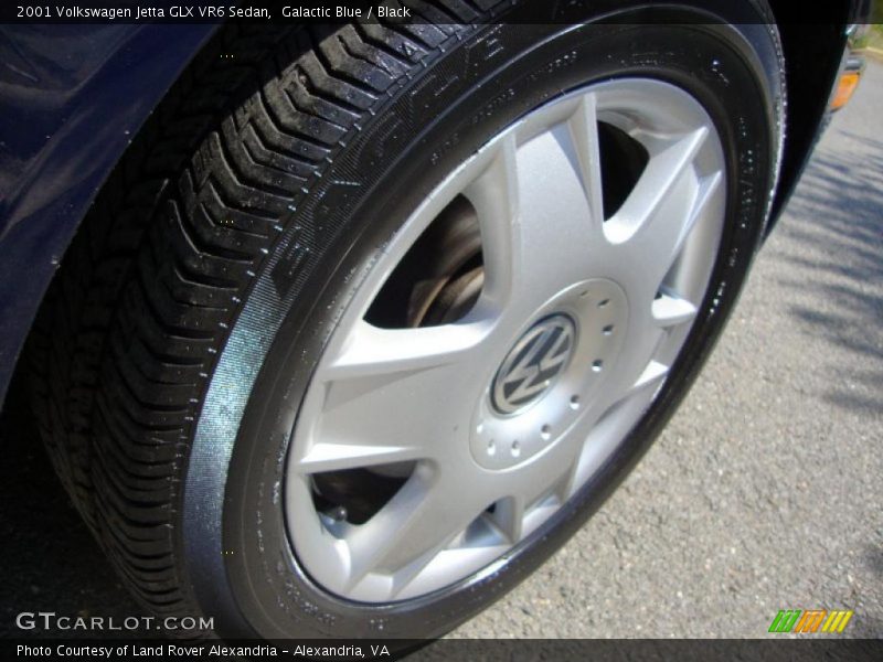 Galactic Blue / Black 2001 Volkswagen Jetta GLX VR6 Sedan