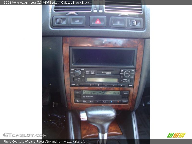 Galactic Blue / Black 2001 Volkswagen Jetta GLX VR6 Sedan