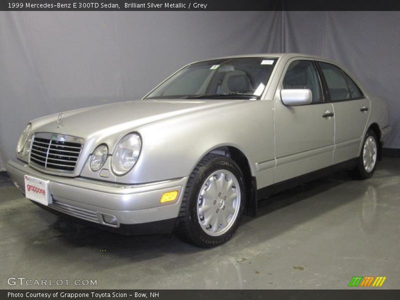 Brilliant Silver Metallic / Grey 1999 Mercedes-Benz E 300TD Sedan
