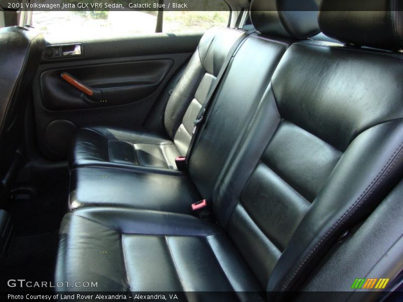 Galactic Blue / Black 2001 Volkswagen Jetta GLX VR6 Sedan