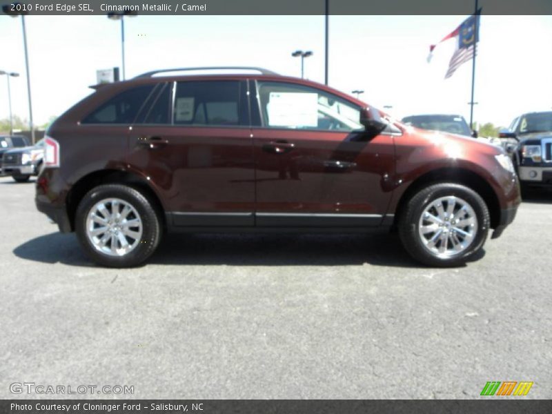 Cinnamon Metallic / Camel 2010 Ford Edge SEL