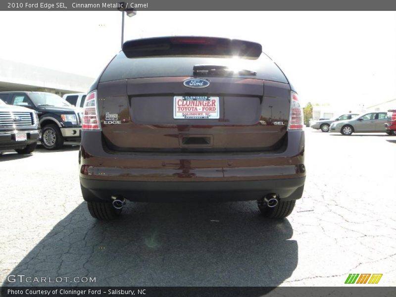 Cinnamon Metallic / Camel 2010 Ford Edge SEL