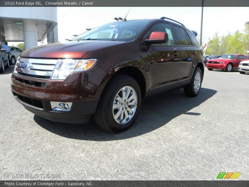 Cinnamon Metallic / Camel 2010 Ford Edge SEL