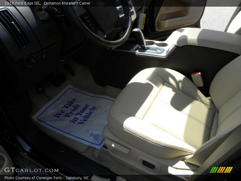 Cinnamon Metallic / Camel 2010 Ford Edge SEL