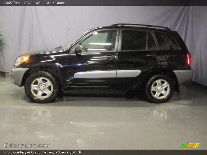 Black / Taupe 2005 Toyota RAV4 4WD