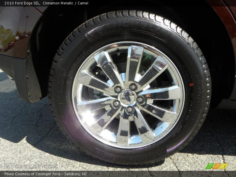 Cinnamon Metallic / Camel 2010 Ford Edge SEL