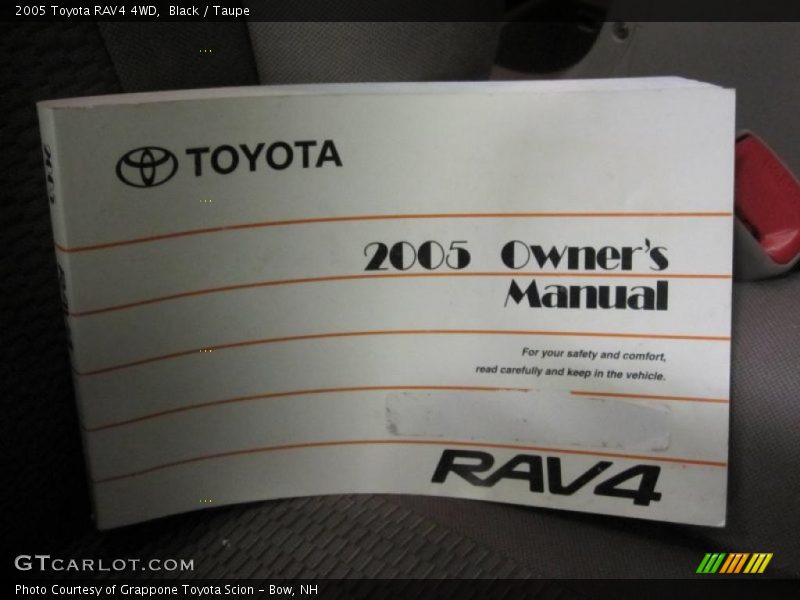 Black / Taupe 2005 Toyota RAV4 4WD