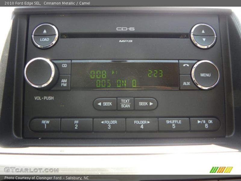 Cinnamon Metallic / Camel 2010 Ford Edge SEL