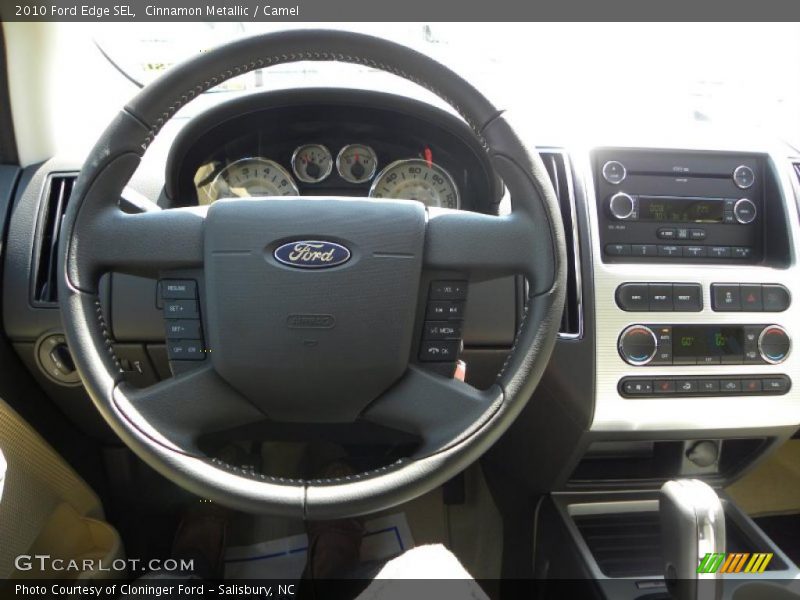 Cinnamon Metallic / Camel 2010 Ford Edge SEL