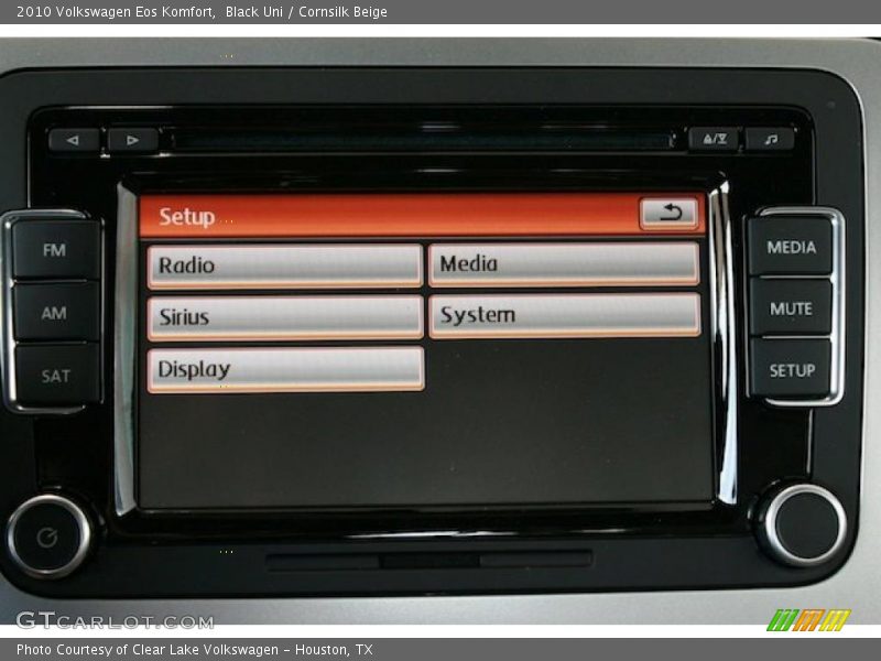 Black Uni / Cornsilk Beige 2010 Volkswagen Eos Komfort
