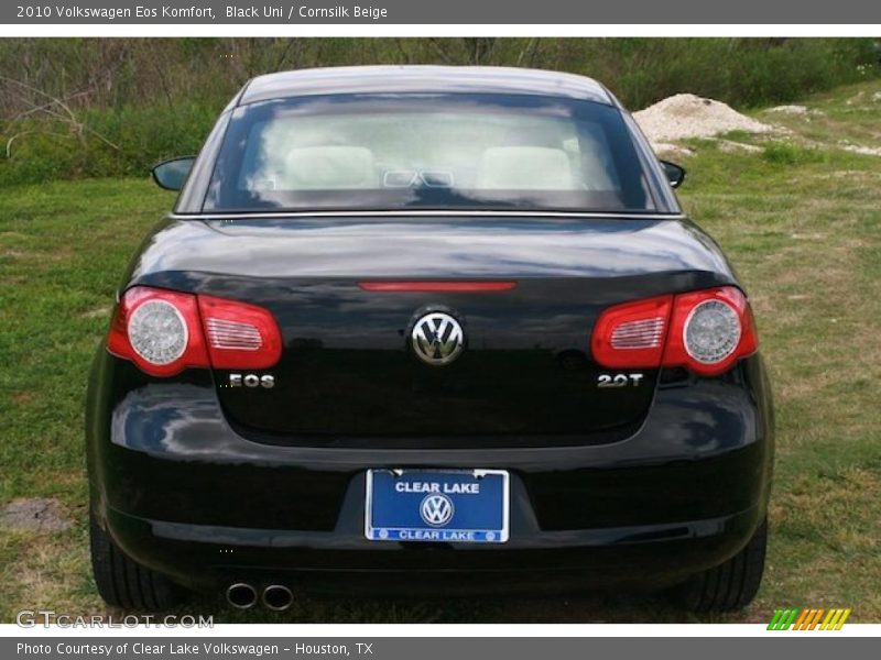 Black Uni / Cornsilk Beige 2010 Volkswagen Eos Komfort