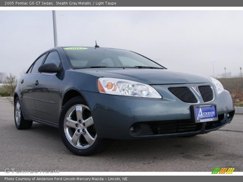 Stealth Gray Metallic / Light Taupe 2005 Pontiac G6 GT Sedan
