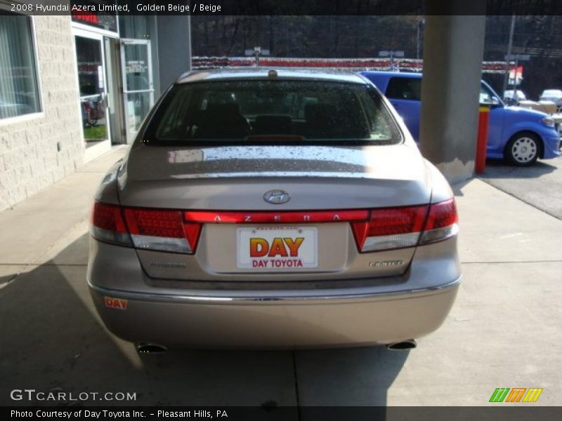 Golden Beige / Beige 2008 Hyundai Azera Limited
