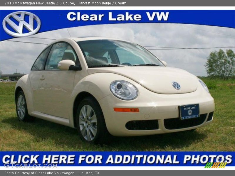 Harvest Moon Beige / Cream 2010 Volkswagen New Beetle 2.5 Coupe