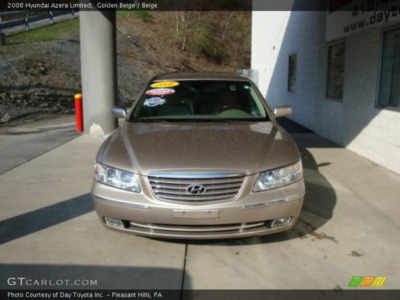 Golden Beige / Beige 2008 Hyundai Azera Limited