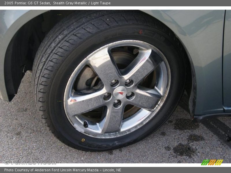 Stealth Gray Metallic / Light Taupe 2005 Pontiac G6 GT Sedan