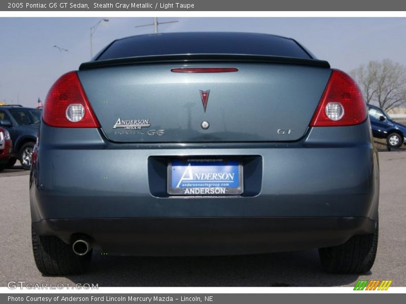 Stealth Gray Metallic / Light Taupe 2005 Pontiac G6 GT Sedan