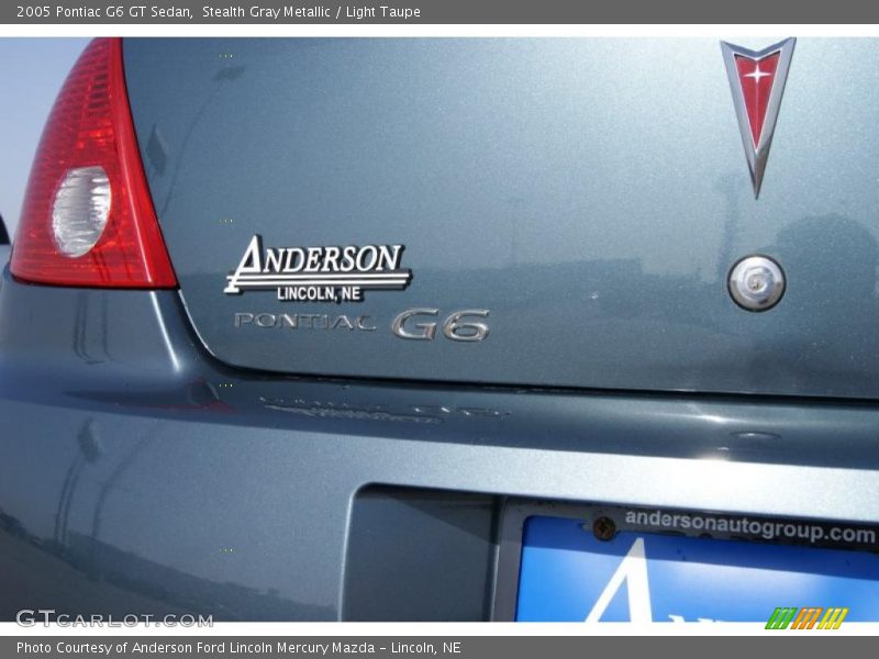 Stealth Gray Metallic / Light Taupe 2005 Pontiac G6 GT Sedan