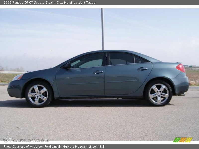 Stealth Gray Metallic / Light Taupe 2005 Pontiac G6 GT Sedan