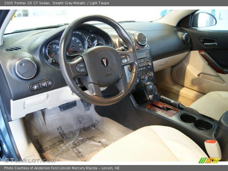 Stealth Gray Metallic / Light Taupe 2005 Pontiac G6 GT Sedan