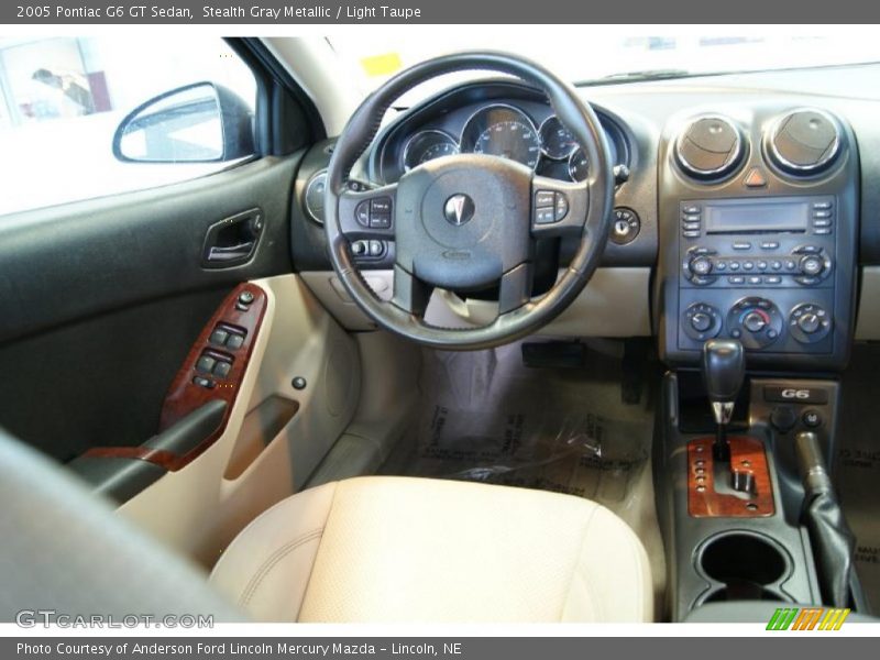 Stealth Gray Metallic / Light Taupe 2005 Pontiac G6 GT Sedan