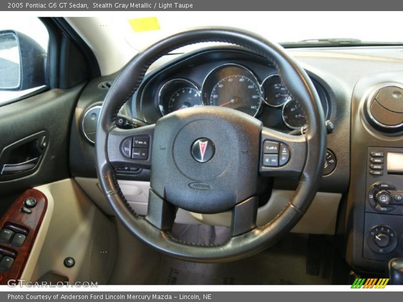 Stealth Gray Metallic / Light Taupe 2005 Pontiac G6 GT Sedan