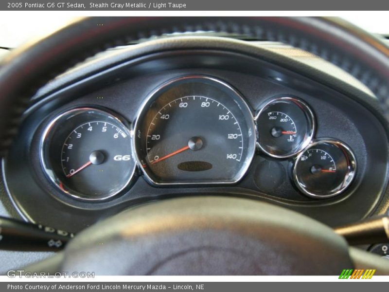 Stealth Gray Metallic / Light Taupe 2005 Pontiac G6 GT Sedan