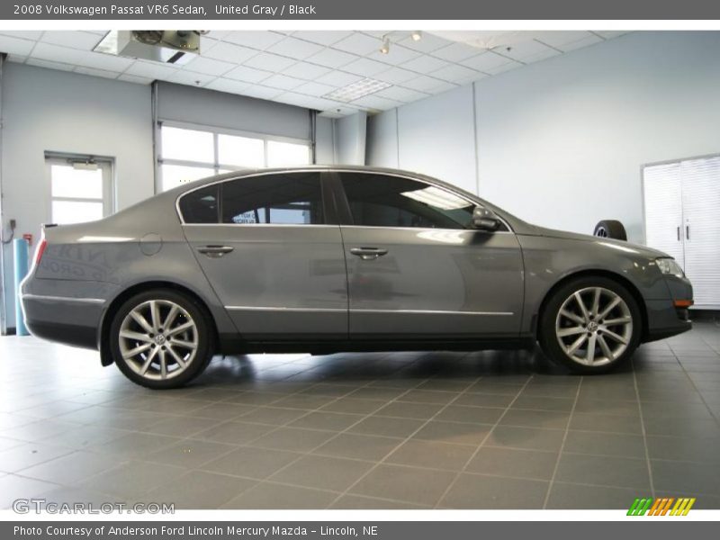 United Gray / Black 2008 Volkswagen Passat VR6 Sedan