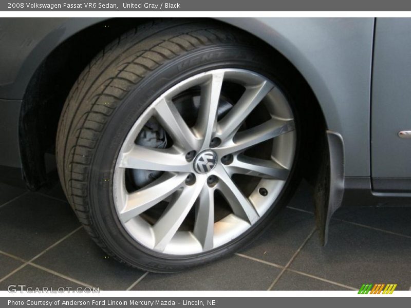 United Gray / Black 2008 Volkswagen Passat VR6 Sedan