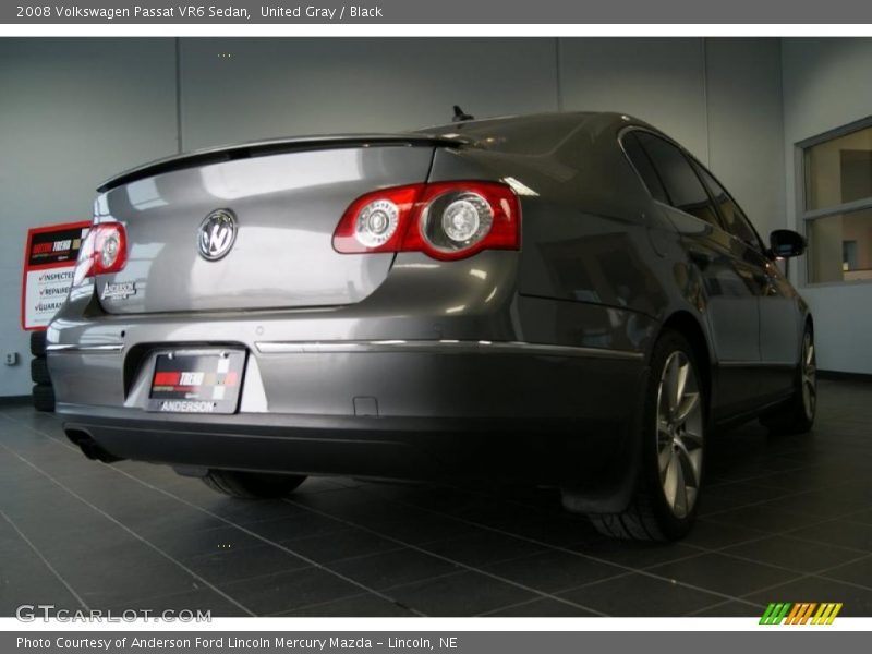 United Gray / Black 2008 Volkswagen Passat VR6 Sedan