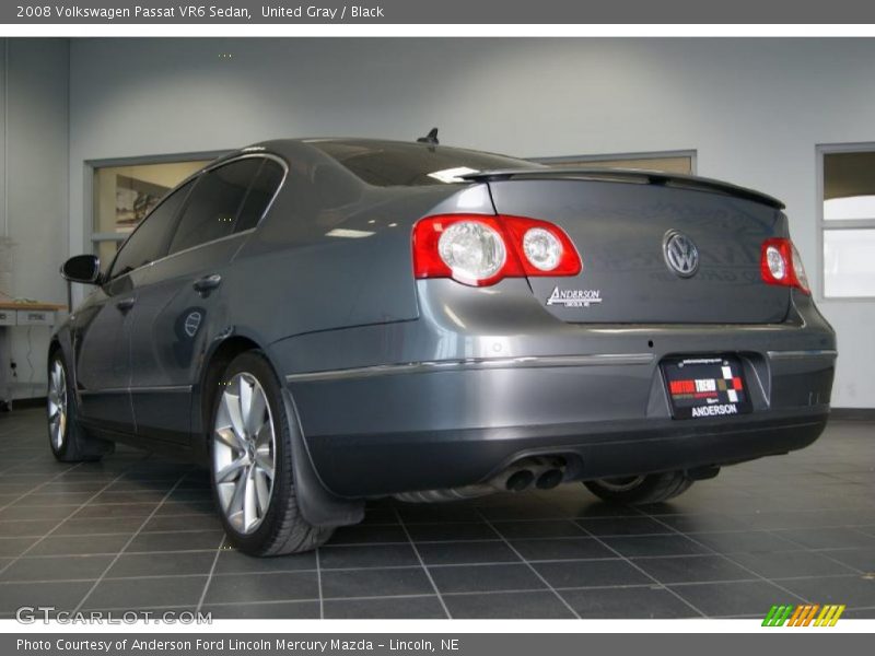 United Gray / Black 2008 Volkswagen Passat VR6 Sedan